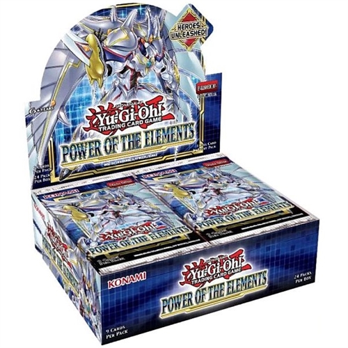 Power of Elements - Booster Box Display (24 Booster Pakker) - Yu-Gi-Oh kort